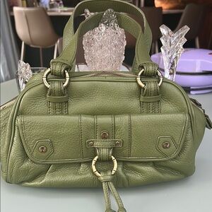 Tommy Bahama Olive Green Satchel EUC ‼️‼️‼️